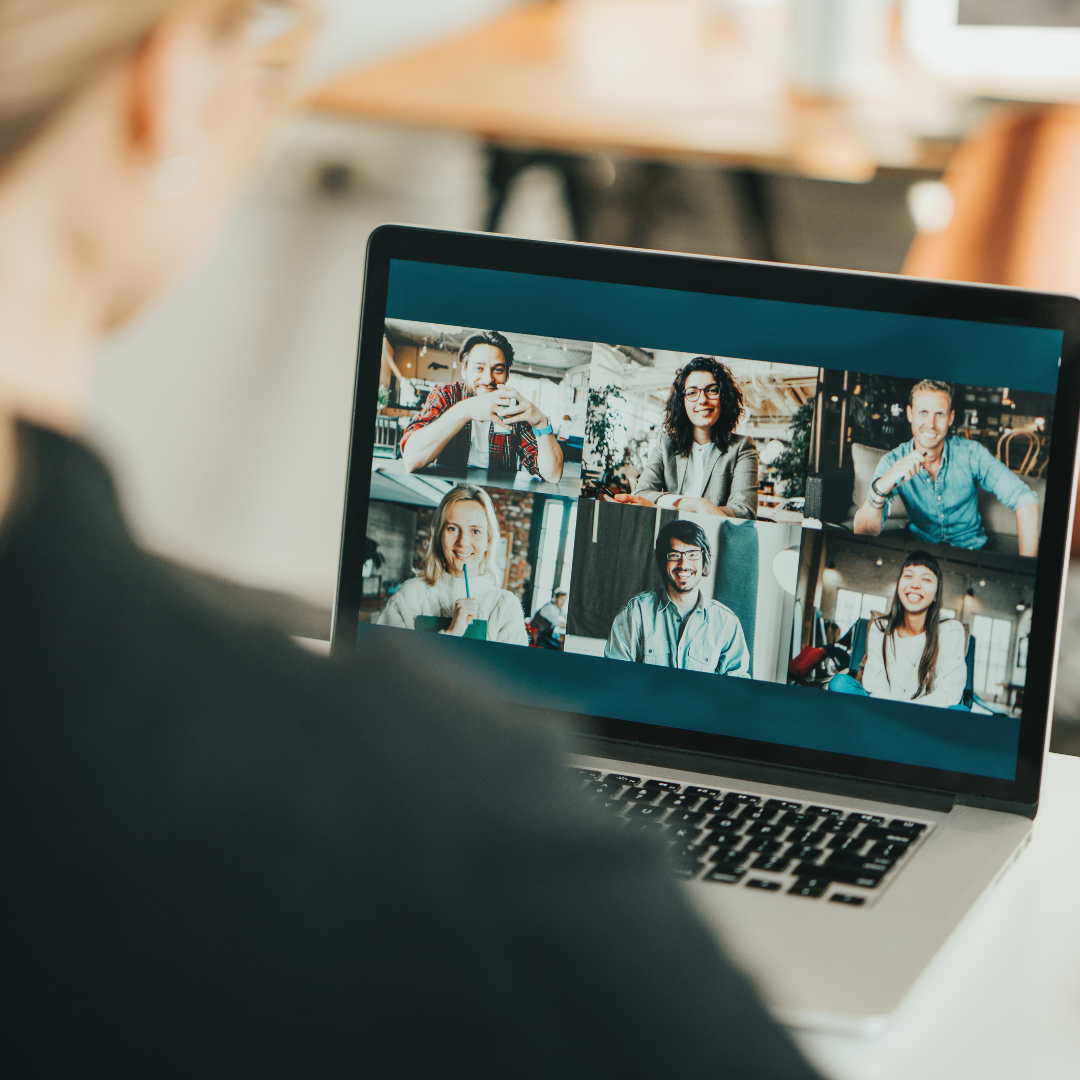 A diverse team of Canadian professionals collaborating in a bright office