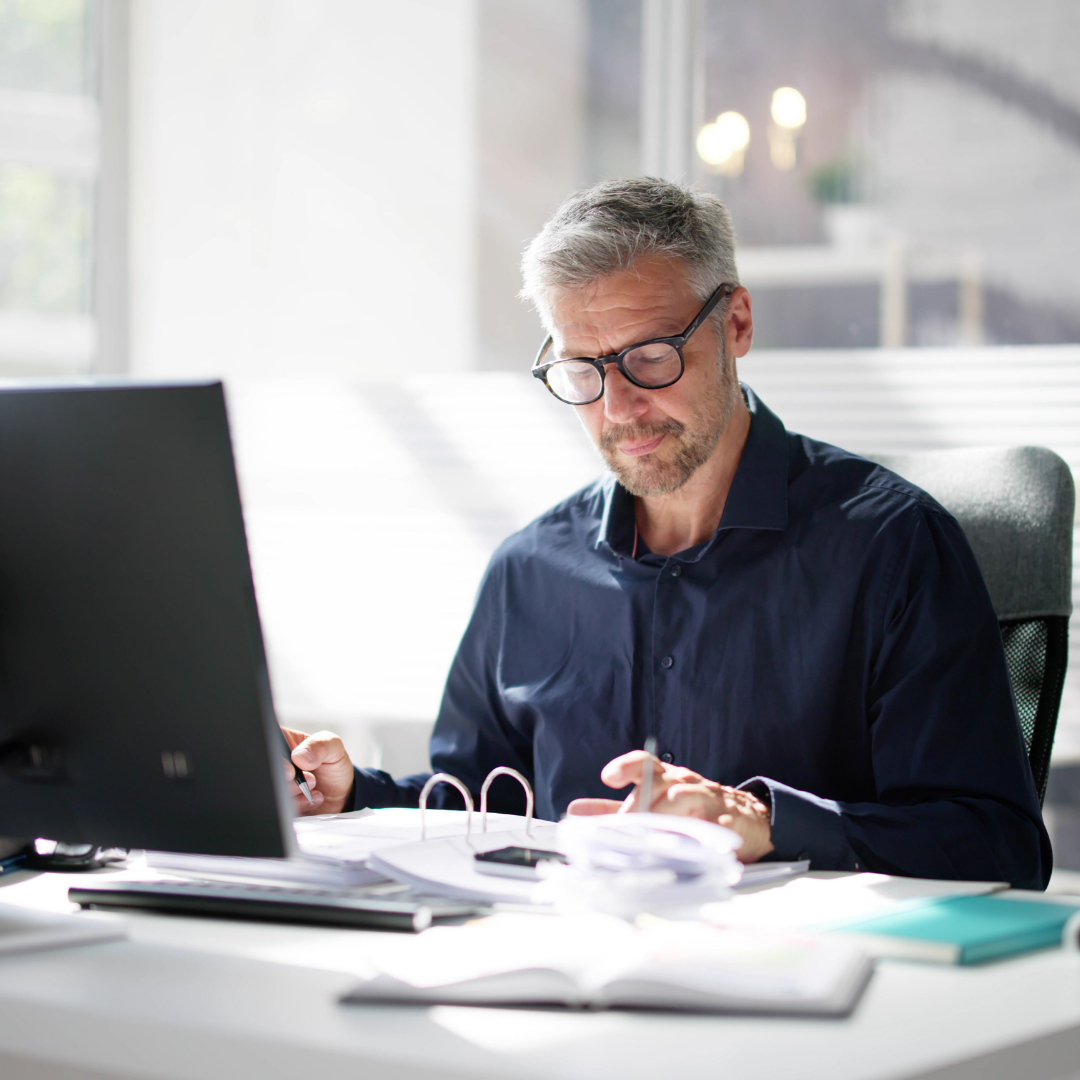 Canadian accounting professional working remotely